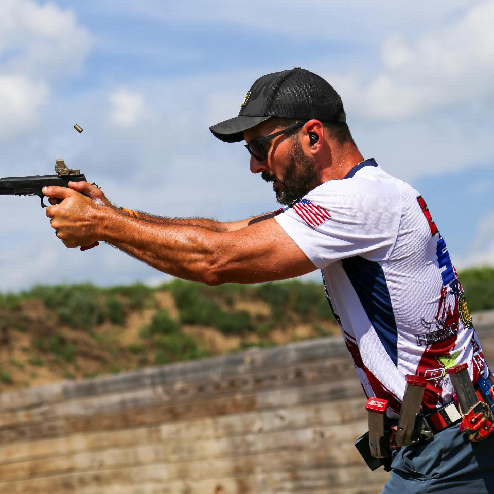 Rob Epifania at a USPSA match
